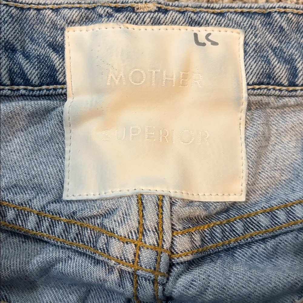 MOTHER SUPERIOR The Dazzler Ankle in Lost It Light Wash Distressed Size 30 - Picture 3 of 9